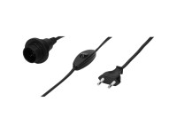 Leuchtengarnitur E14 Schwarz Kabellänge 1,5 m