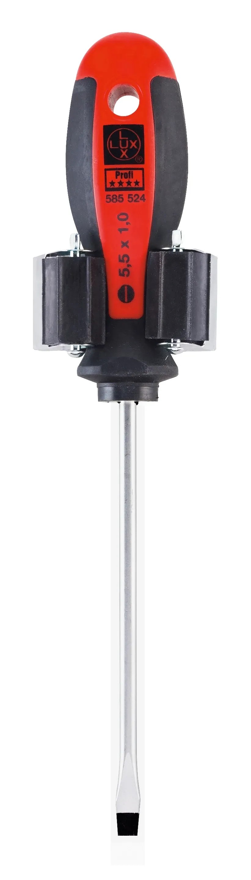 Support Rail Outils De Jardin 50 Cm Coaxis X-Star – 3 Crochets Réglables Caoutchoutés, Charge Max 40 Kg, Fixation Murale Garage Ou Cave