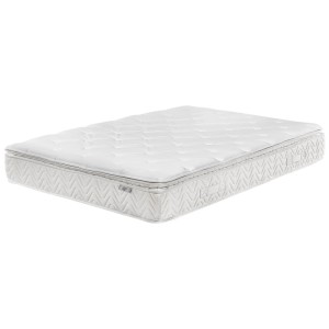 Matelas Beliani Luxueux à mémoire de forme et ressorts ensachés, fermeté moyenne, 160x200 cm.