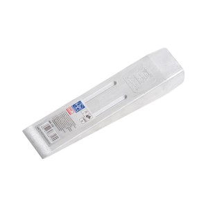 Coin d'abattage LUX Comfort, 1000g, en aluminium, pour fendre le bois en toute sécurité.