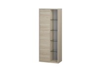 Hochschrank Trevi 1-türig Ulme / Rousseau (HxBxT) 130 x 50 x 27 cm