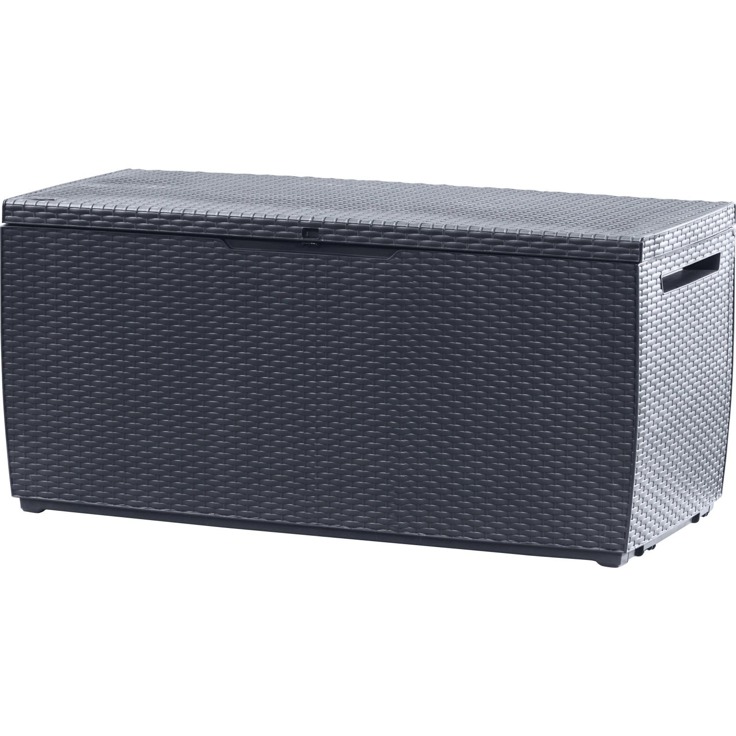 Gartenbox Capri in Rattan-Optik Anthrazit kaufen bei OBI