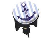 Waschbeckenstöpsel Pluggy Sailor Ø 3,9 x 6,5 cm