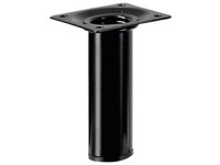 Hettich Tischbein Ø 30 x 100 mm Schwarz