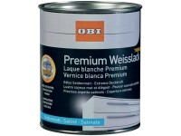 OBI Premium-Weisslack Tribrid seidenmatt Weiss 375 ml