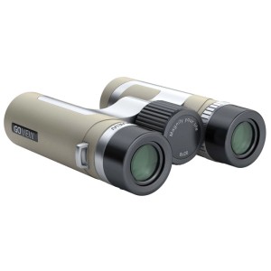 GoView Fernglas Zoomr 8x26, Magnesiumgehäuse, hellbraun. Ideal für Naturbeobachtung und Reisen.