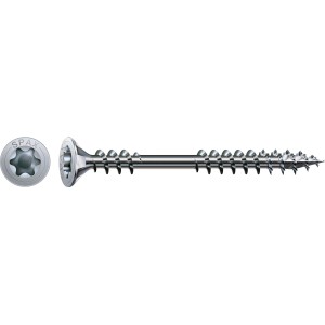 Vite Spax per legno, 4,5x50 mm, con attacco T-Star plus, per costruzioni in legno, 200 pezzi