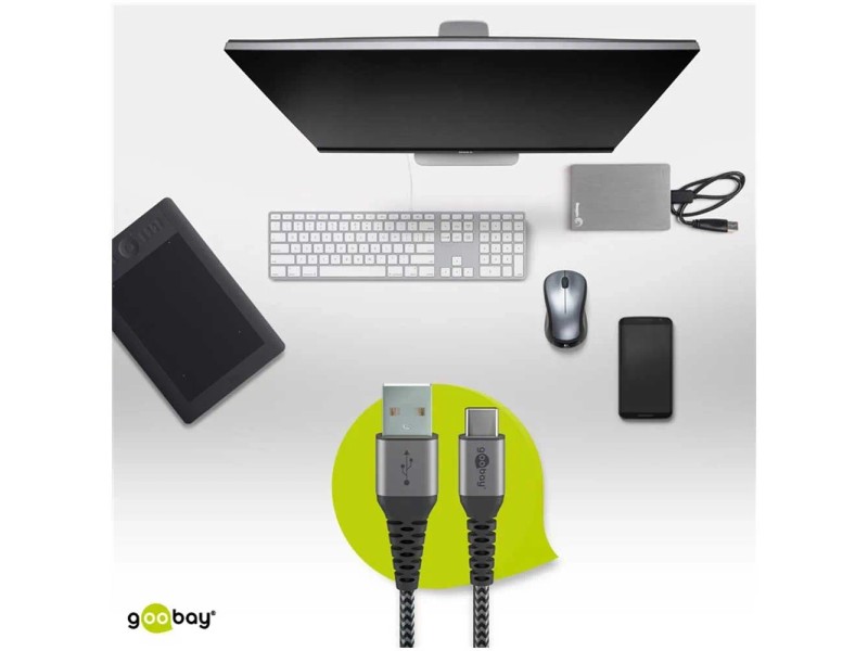 Goobay 68916 Cavo Prolunga USB Tipo A 2.0 ad Alta
