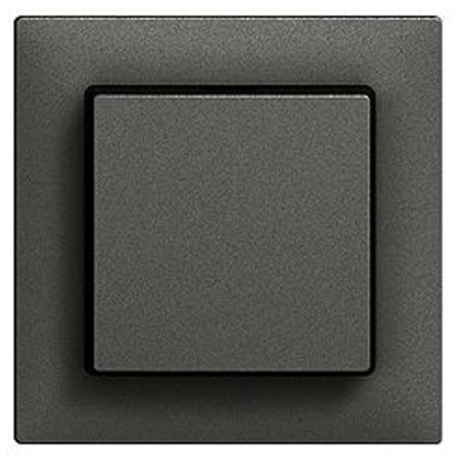 Feller Druckschalter/-taster EdizioDue Schwarz