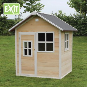 Cabane en bois naturelle EXIT Loft 100 avec toit étanche pour le jardin.