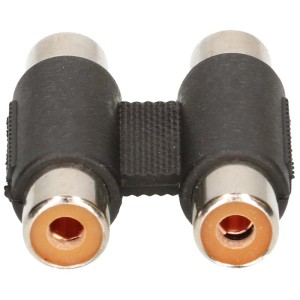 Adattatore RCA Schwaiger a 2 vie per connessioni audio.