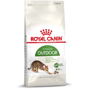 Royal Canin Outdoor cibo secco per gatti attivi, confezione da 2 kg.