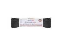 Edelbast Schwarz matt Länge 20 m