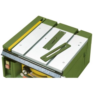 Sega circolare da tavolo Proxxon FET 200 W per tagli di precisione in vari materiali.