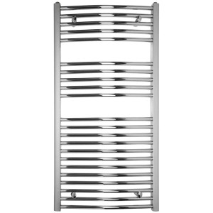 Radiateur sèche-serviettes Sonnenkönig Hana 2, chauffage chromé pour serviettes chaudes.