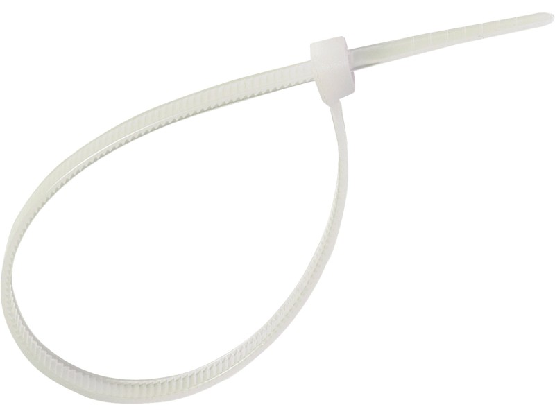 200 Stück Kabelbinder 100mm X 2,5mm In Braun – Ideal Für Zaun, Schattiernetz & Garten