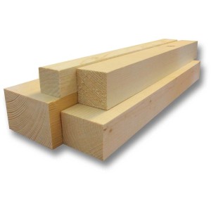 Gehobelte Fichte/Tanne Latte, 75x115x1000mm, vielseitig einsetzbar.