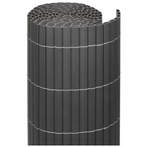 Paravista Videx Rügen antracite arrotolato per recinzione, 140x250 cm, per balcone e giardino.