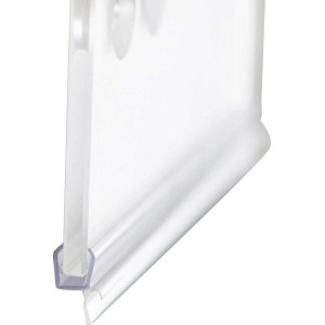 Joint d'étanchéité transparent Breuer PK361 pour verre de 5 mm, longueur 1000 mm.