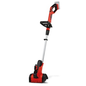 Einhell PICOBELLA 18/215 spazzola a batteria per superfici in pietra, legno e erba sintetica. Rosso, con batteria. Per la pulizia del giardino.