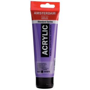 Tubo di colore acrilico Amsterdam Ultramarine Violet, Standard Series, 120ml.