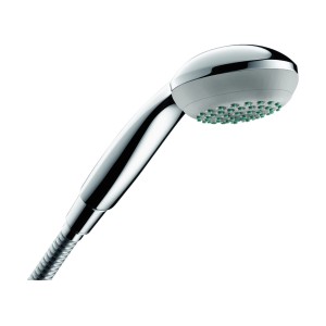 Douchette Hansgrohe Crometta 85 Mono, finition chromée, avec fonction anti-calcaire.