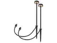 Schönenberger LED-Erdspiess Wegleuchte Anthrazit 24 V / 1,5 W 2 Stk.