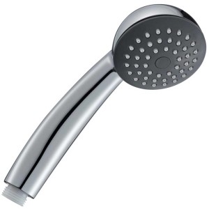 Soffione doccia cromato Diaqua Deimos One PCR. Doccetta per set doccia con ugelli anticalcare.