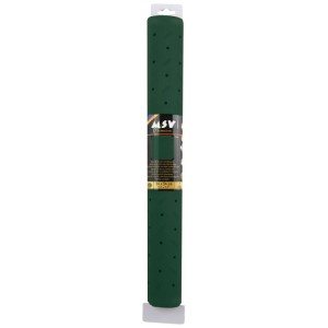 Tappetino doccia MSV in gomma verde scuro antiscivolo, 54x54cm, per bagno e doccia.