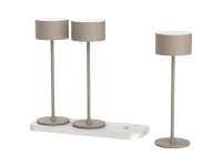 Schönenberger LED-Tischleuchten-Set Sand 1 W / 26,2 x 8,3 x 8,3 cm / 3 Stk.