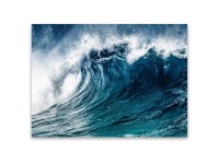 Glasbild Wave 70 x 100 cm