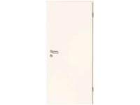 CPL Zimmertür DIN rechts seidenmatt Weiss Uni (HxBxT) 201,5 x 80 x 3,9 cm