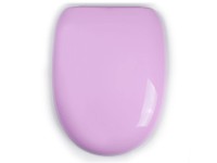 MSV WC-Sitz Polypropylen Rosa (HxBxT) 45,5 x 34 x 6 cm
