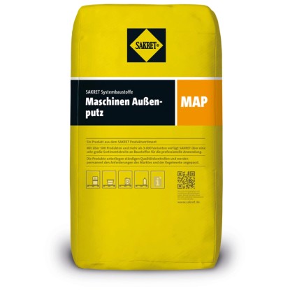 Sakret Maschinen-Aussenputz MAP Grau 30 kg