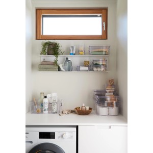 SmartStore Compact Clear M Deckel, klar, für Aufbewahrungsboxen, auch als Tablett nutzbar.
