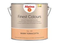 Alpina Finest Colours Wandfarbe Warm Terracotta 2,5 l
