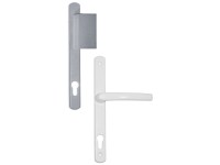 Roro Drückergarnitur Contour Weiss/Silber (HxBxT) 31 x 31,2 x 8 cm