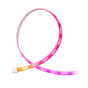 Extension de ruban lumineux LED Philips Hue Flux Gradient, 10m, avec dégradé de couleurs.