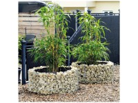 Gabionen-Hochbeet rund Ø 72 - 92 cm