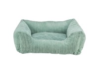 Vital Bett Jonna Cordplüsch eckig 80 × 60 cm Salbei