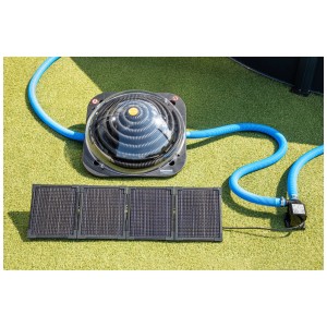 Pompa di circolazione Steinbach con pannello solare per sistemi di filtraggio, 3000 l/h.