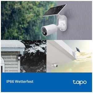 Tapo C425 Überwachungskamera mit Solarpanel für Aussen, wetterfest.