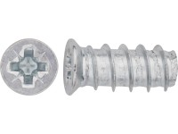 Vis pour meubles à tête plate entraînement PZ Ø 6 x 11,5 mm 20 pcs