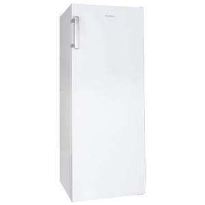 Congélateur Kibernetik ECOT161 blanc, 161 l, pose libre, avec poignée barre argentée.