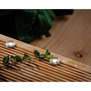 Paulmann Plug & Shine Set: 5 faretti LED da incasso MicroPen II, bianco caldo, per illuminazione esterna d'atmosfera.