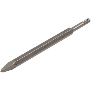 Scalpello a punta LUX SDS-Plus, 250 mm, per martelli perforatori. Per demolire muratura e calcestruzzo.