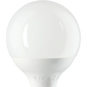 Lampadina LED sferica bianca Eglo connect.z G95 E27 in vetro opale. Dimmerabile, RGB, compatibile Smart Home.