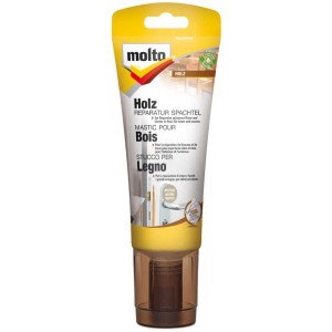 Molto Holzreparatur-Spachtel, 330g Tube für Holzreparaturen im Innen- und Außenbereich.