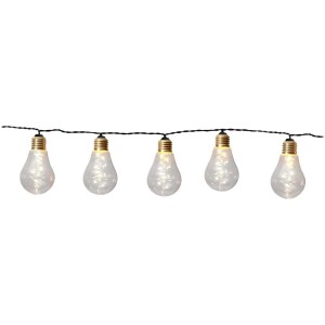Guirlande lumineuse LED Star Trading Glow, blanc chaud, longueur 8,6 m, pour extérieur.