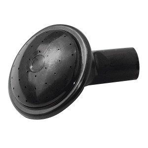 Rosone di ricambio nero Geli per annaffiatoio da 1L, accessorio per vasi.